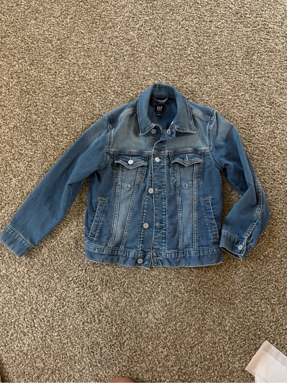 GAP Kids Medium Blue Denim Jacket